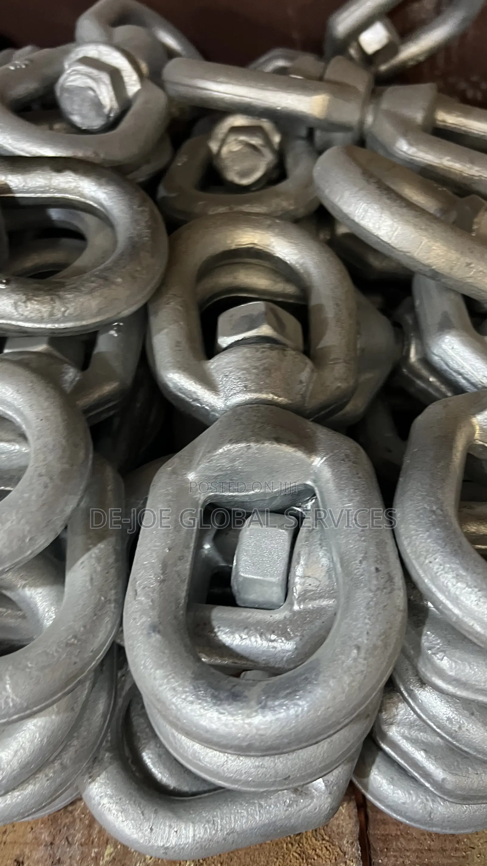 1-1/4 Inch Heavy Duty Galvanized Chain Swivel Steel Anchor Mooring