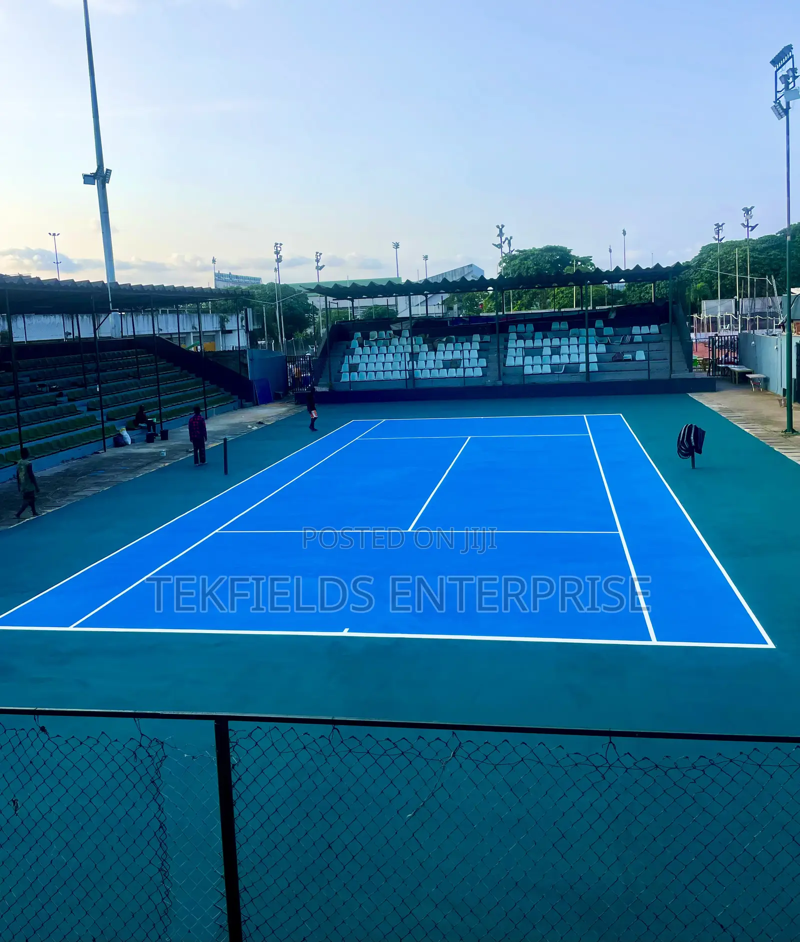 Lawn Tennis Court Construction in Nigeria