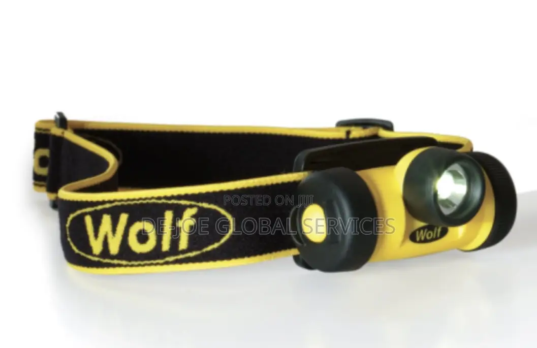 Wolf HT-400Z0 Explosion Proof Headtorch ATEX Zone 0 Gas Zone 21