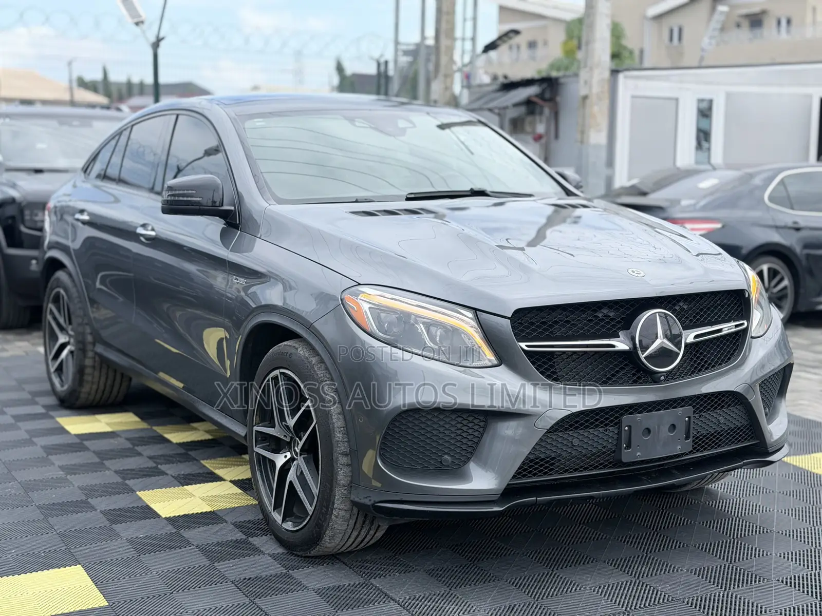 Mercedes-Benz GLE-Class AMG GLE 43 4MATIC 2018 Gray