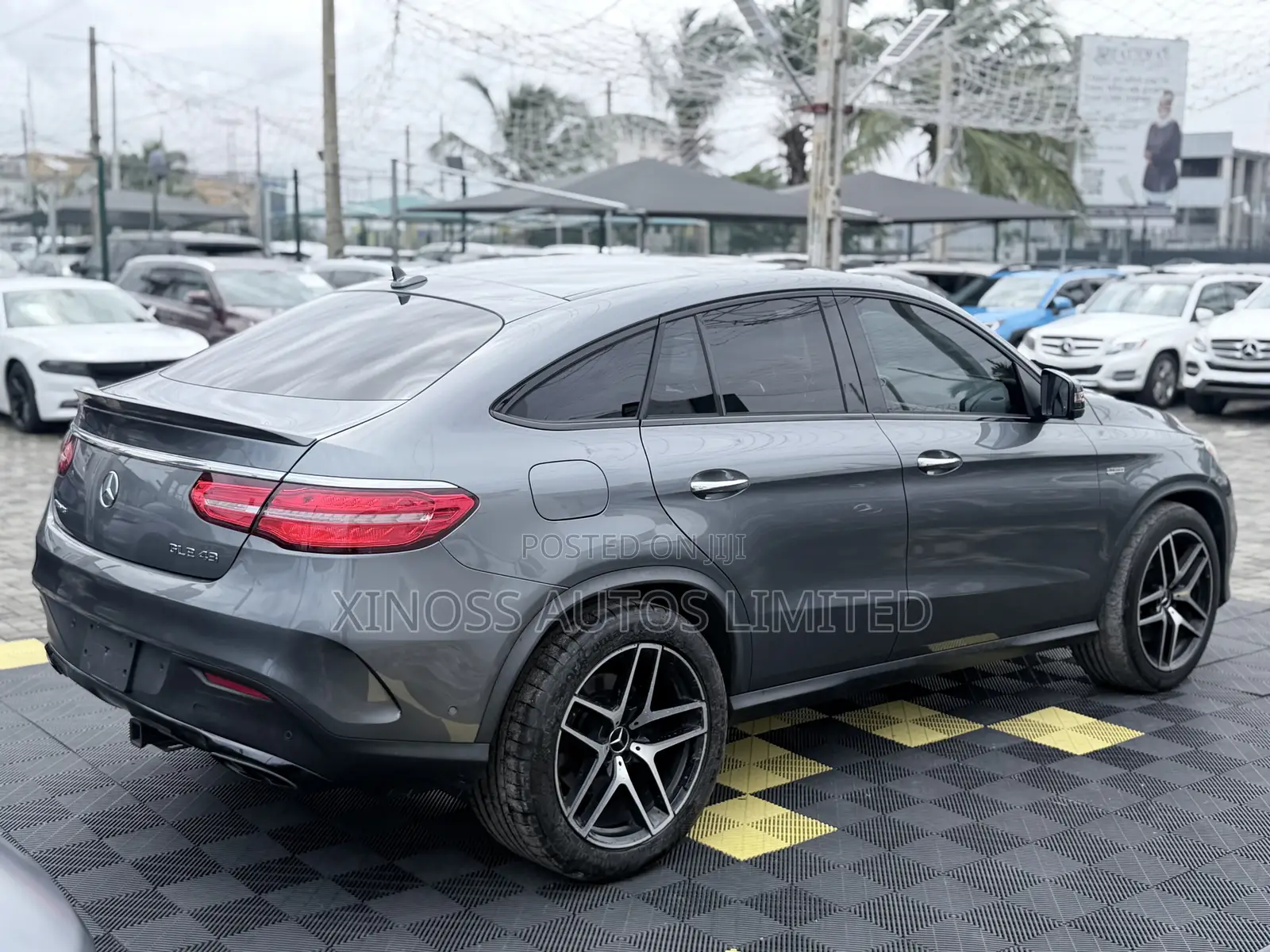 Mercedes-Benz GLE-Class AMG GLE 43 4MATIC 2018 Gray