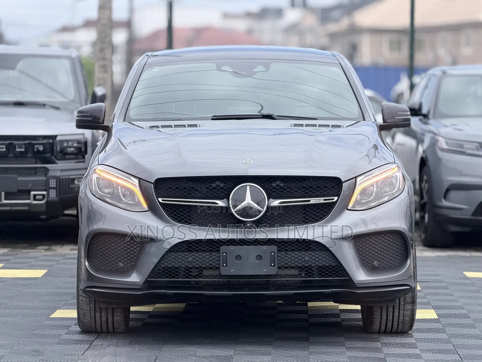 Mercedes-Benz GLE-Class AMG GLE 43 4MATIC 2018 Gray