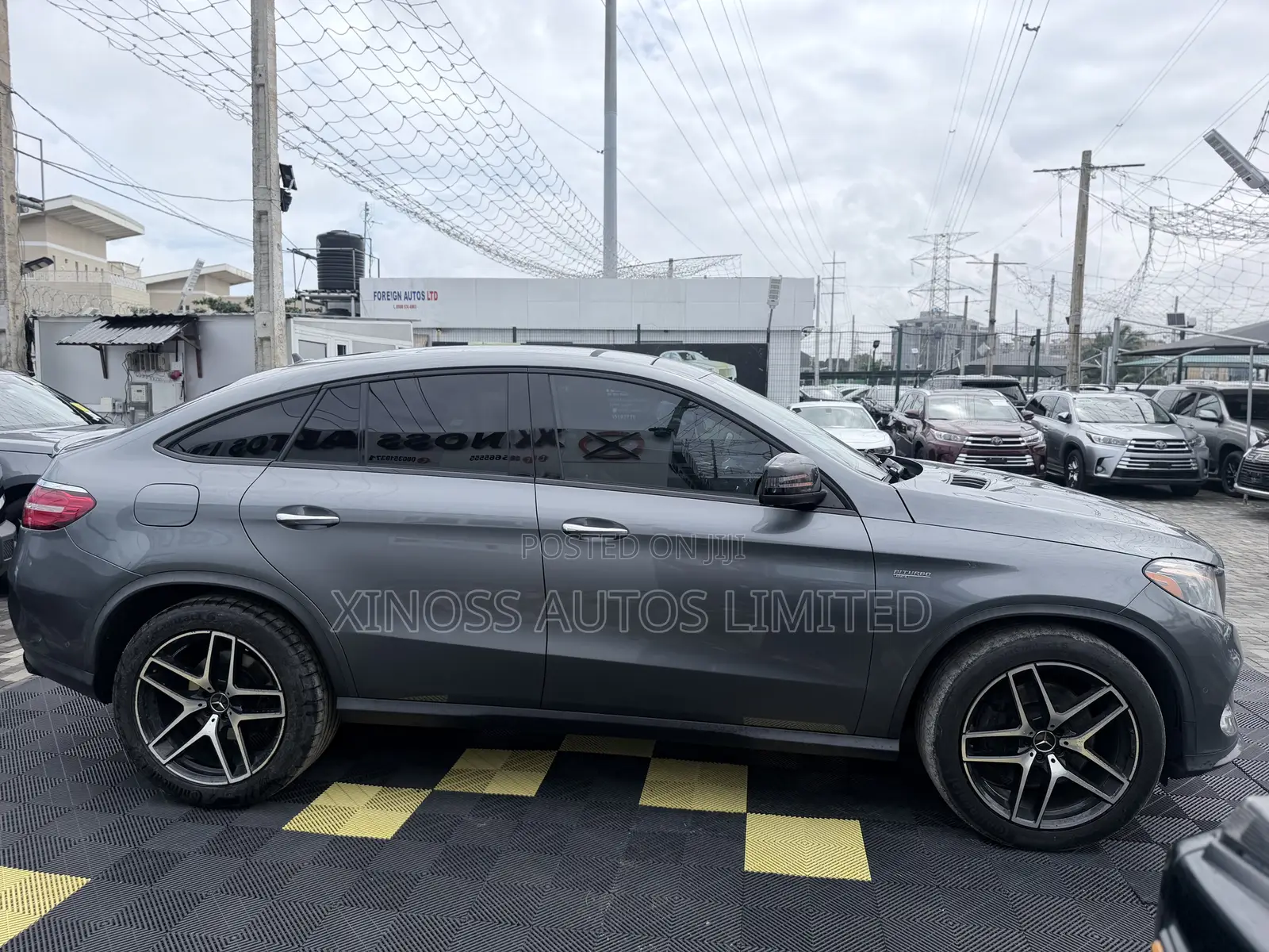 Mercedes-Benz GLE-Class AMG GLE 43 4MATIC 2018 Gray