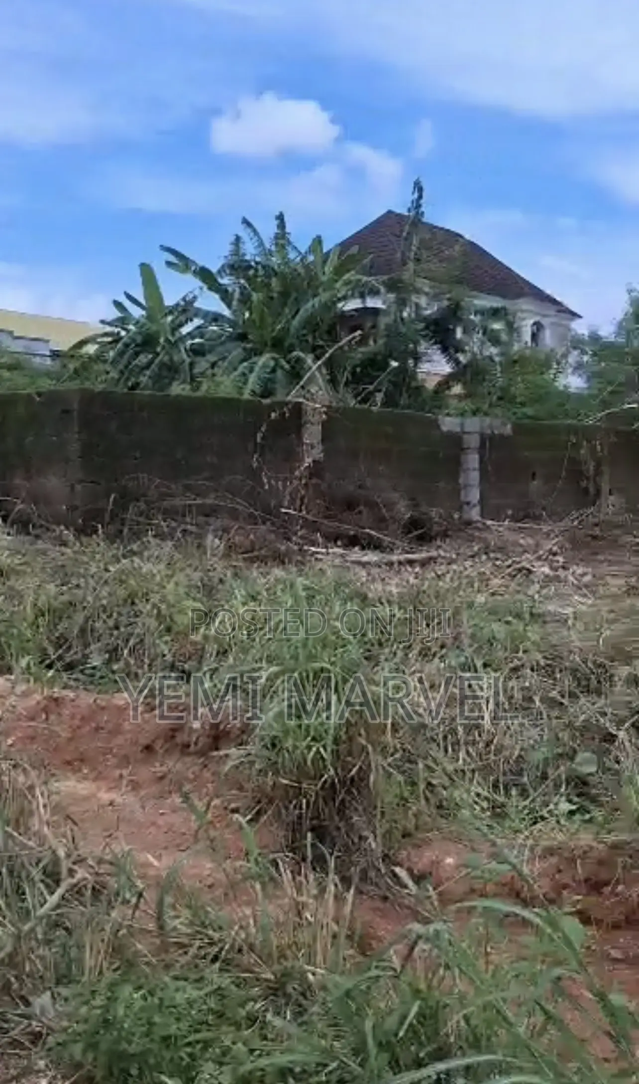 Fenced 893sqm Land at Idi-Ishin Main Jericho, Ibadan With Extra 130sqm