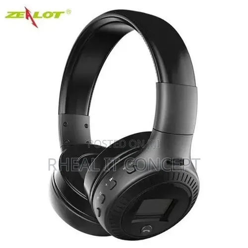 Zealot B19 LCD Display Bluetooth Headset With TF Card and FM Radio