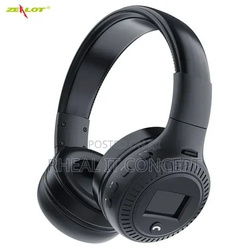 Zealot B19 LCD Display Bluetooth Headset With TF Card and FM Radio