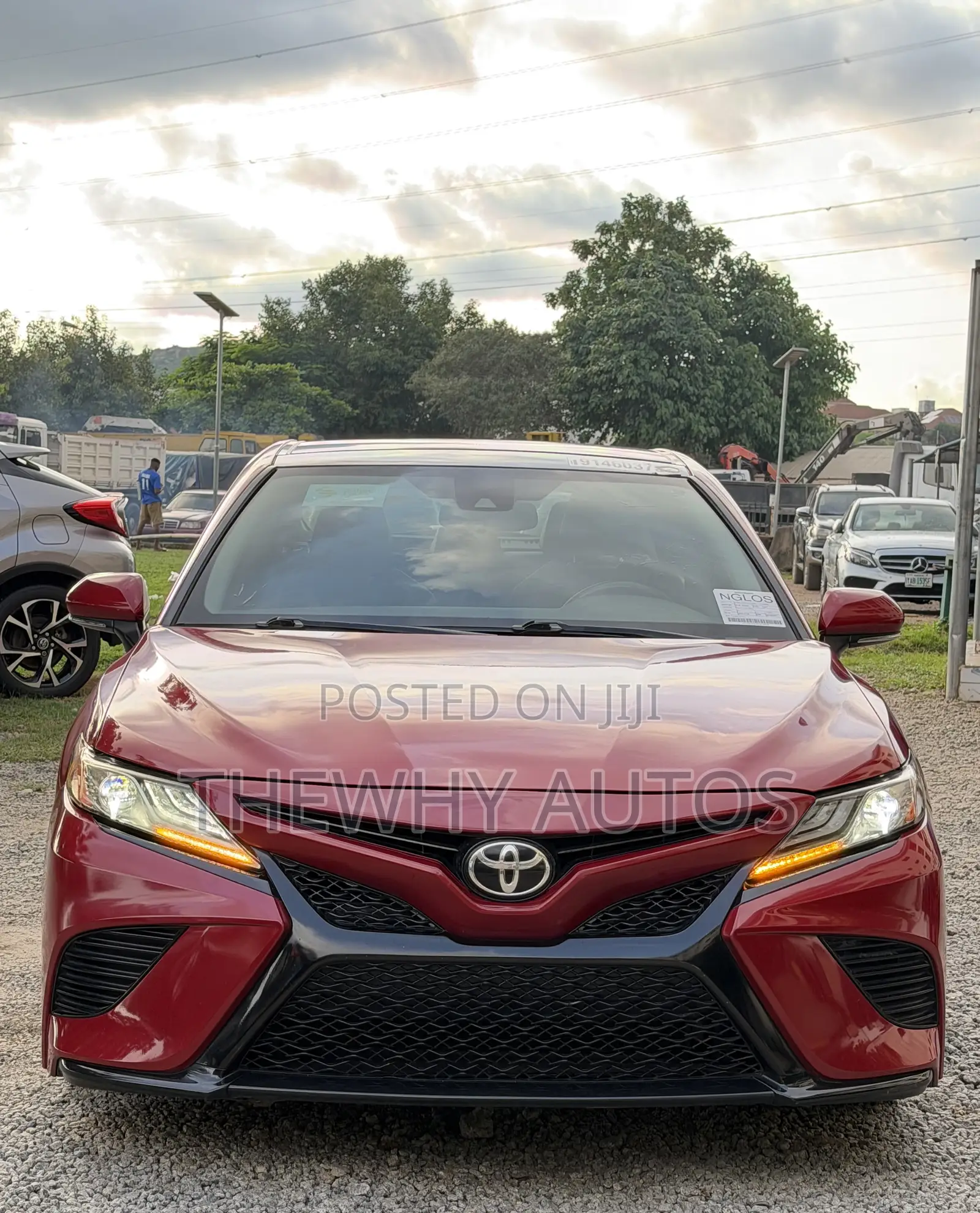 Toyota Camry XSE (2.5L 4cyl 8A) 2019 Red