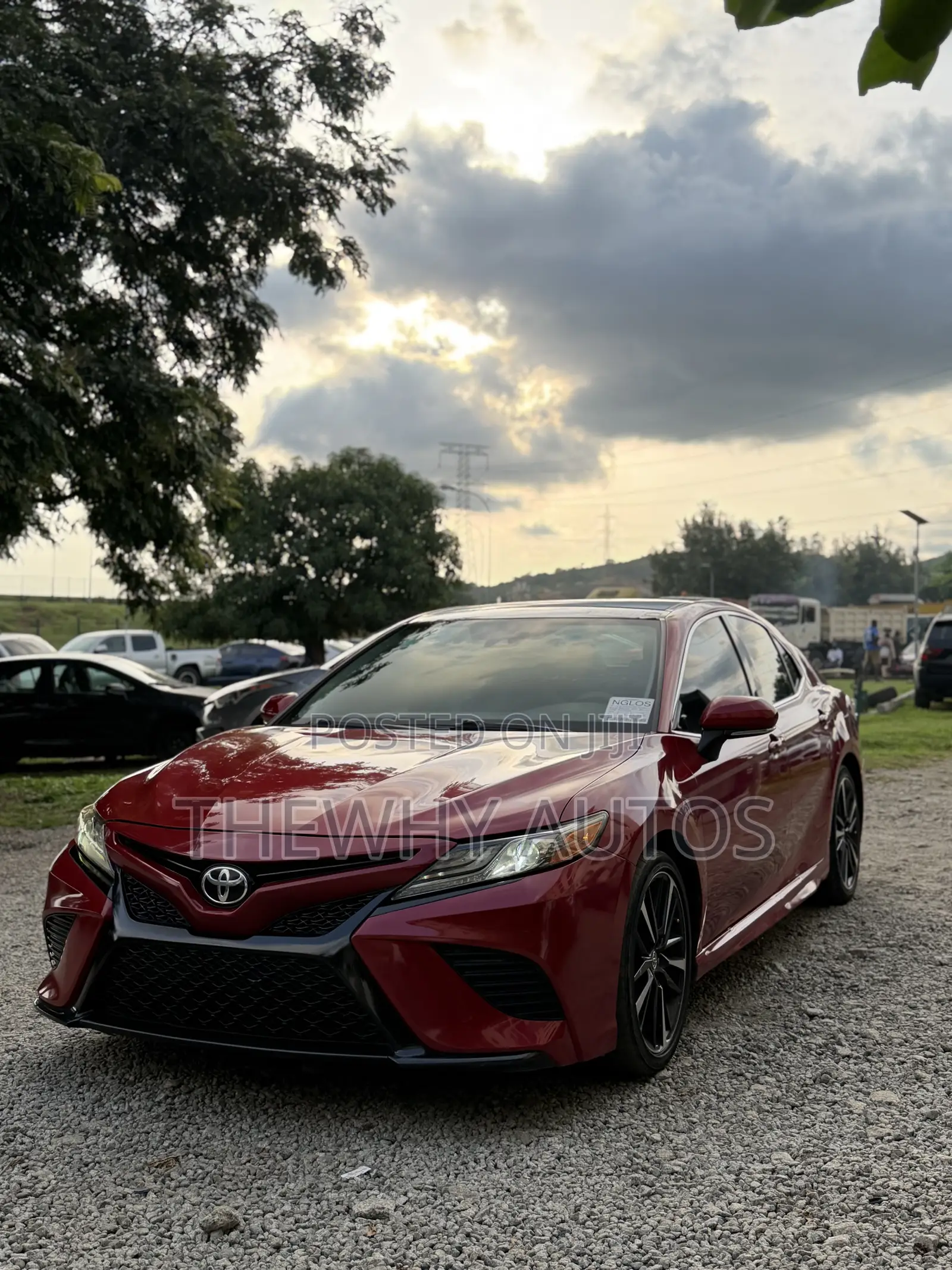 Toyota Camry XSE (2.5L 4cyl 8A) 2019 Red