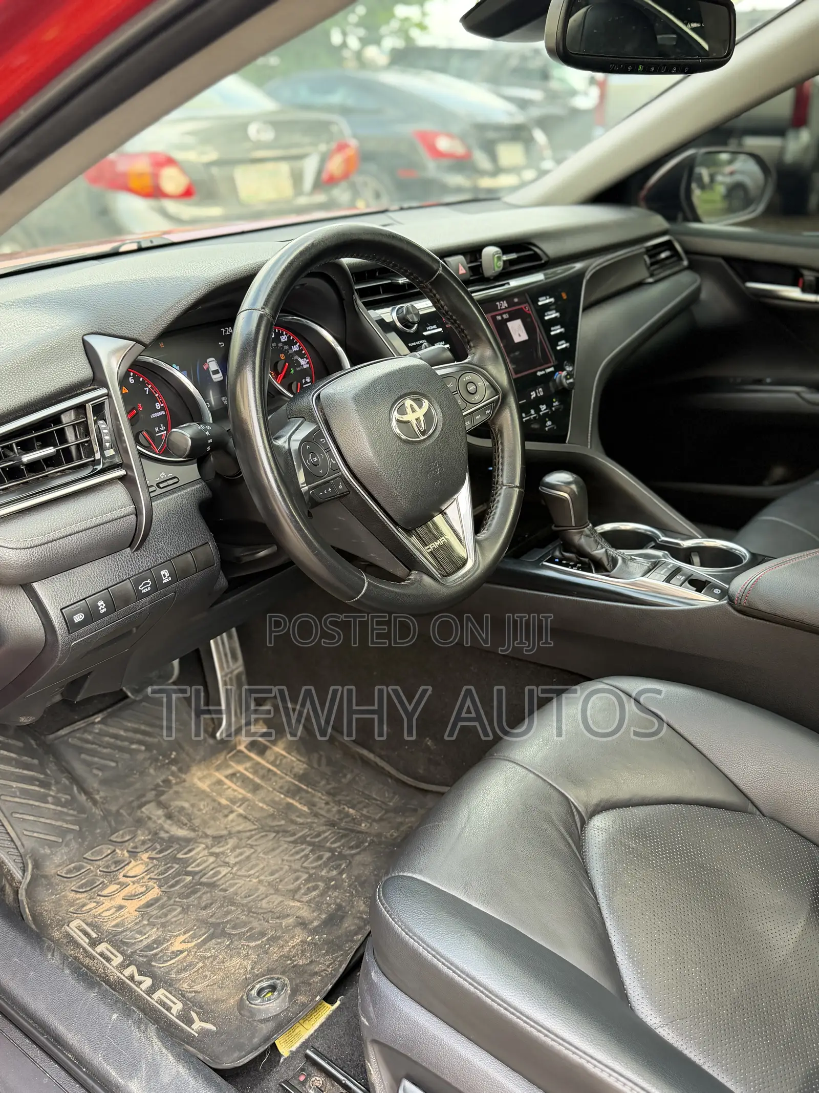 Toyota Camry XSE (2.5L 4cyl 8A) 2019 Red