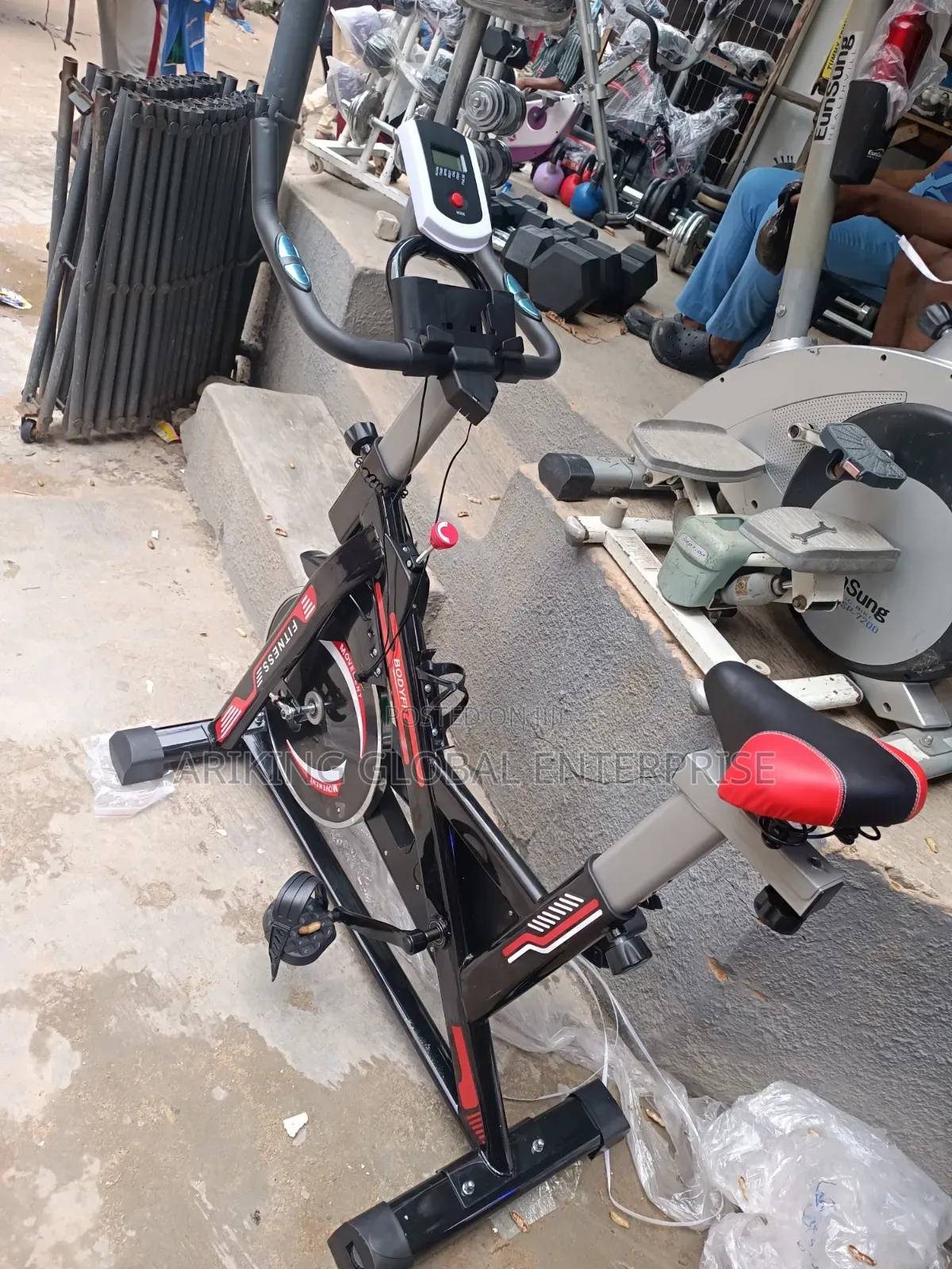 BodyFit Indoor Cycling Workout Bike