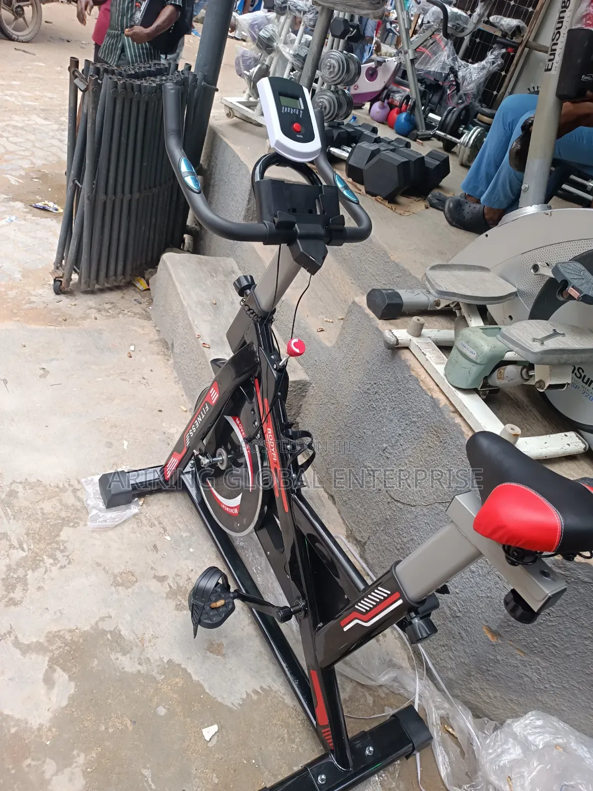 Home Gym Spin Bike With Smooth Flywheel