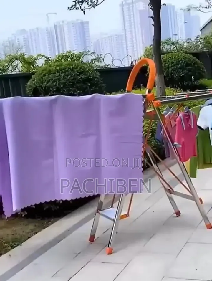 Stainless Ladder and Clothes Hanger