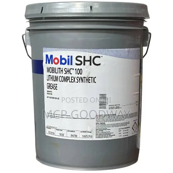 Mobil SHC Mobilith SCH 100 Lithium Complex Synthetic Grease