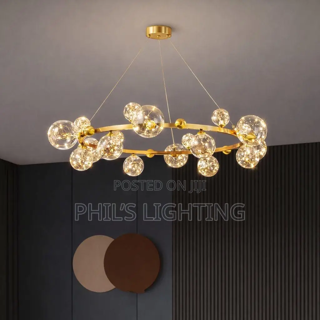 Modern Star Bright LED Chandeliers