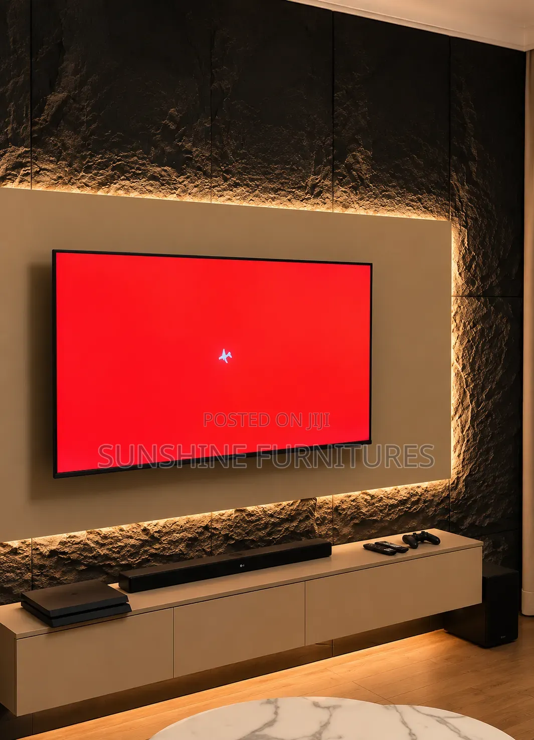 Wall Mounted TV Console