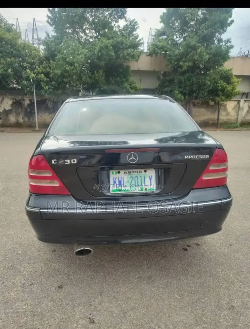 Mercedes-Benz C230 2004 Black