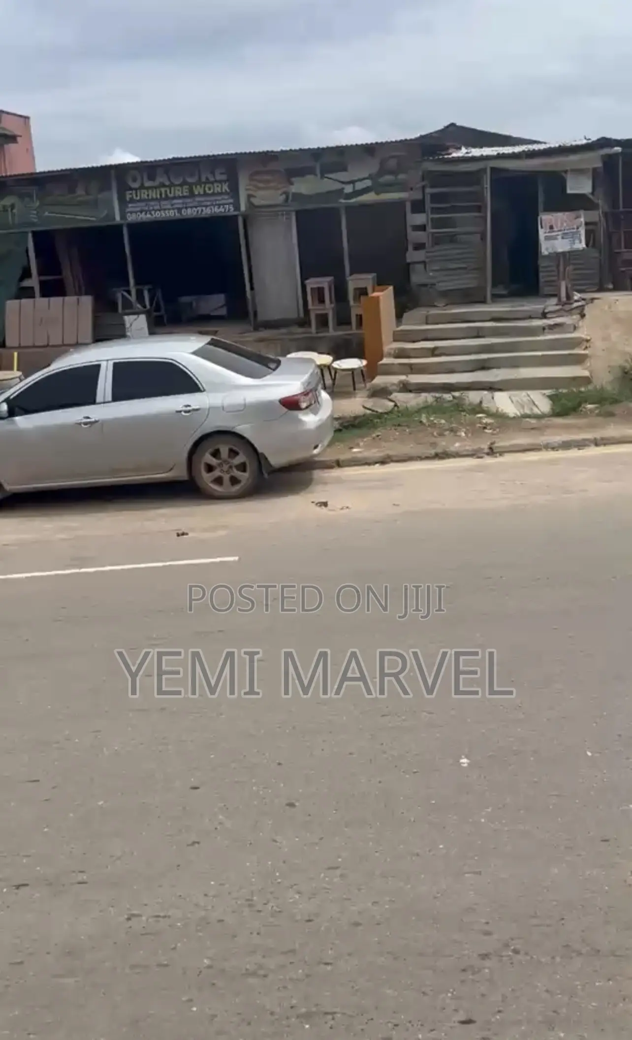 887sqm Commercial Land Facing Main Akala Express Road, New Garage