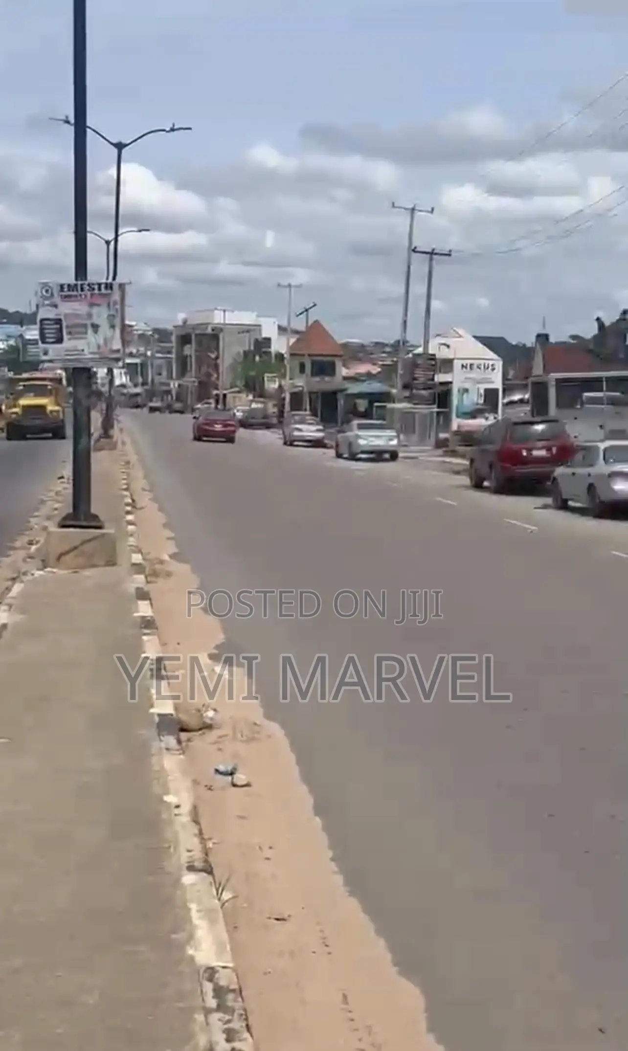 887sqm Commercial Land Facing Main Akala Express Road, New Garage
