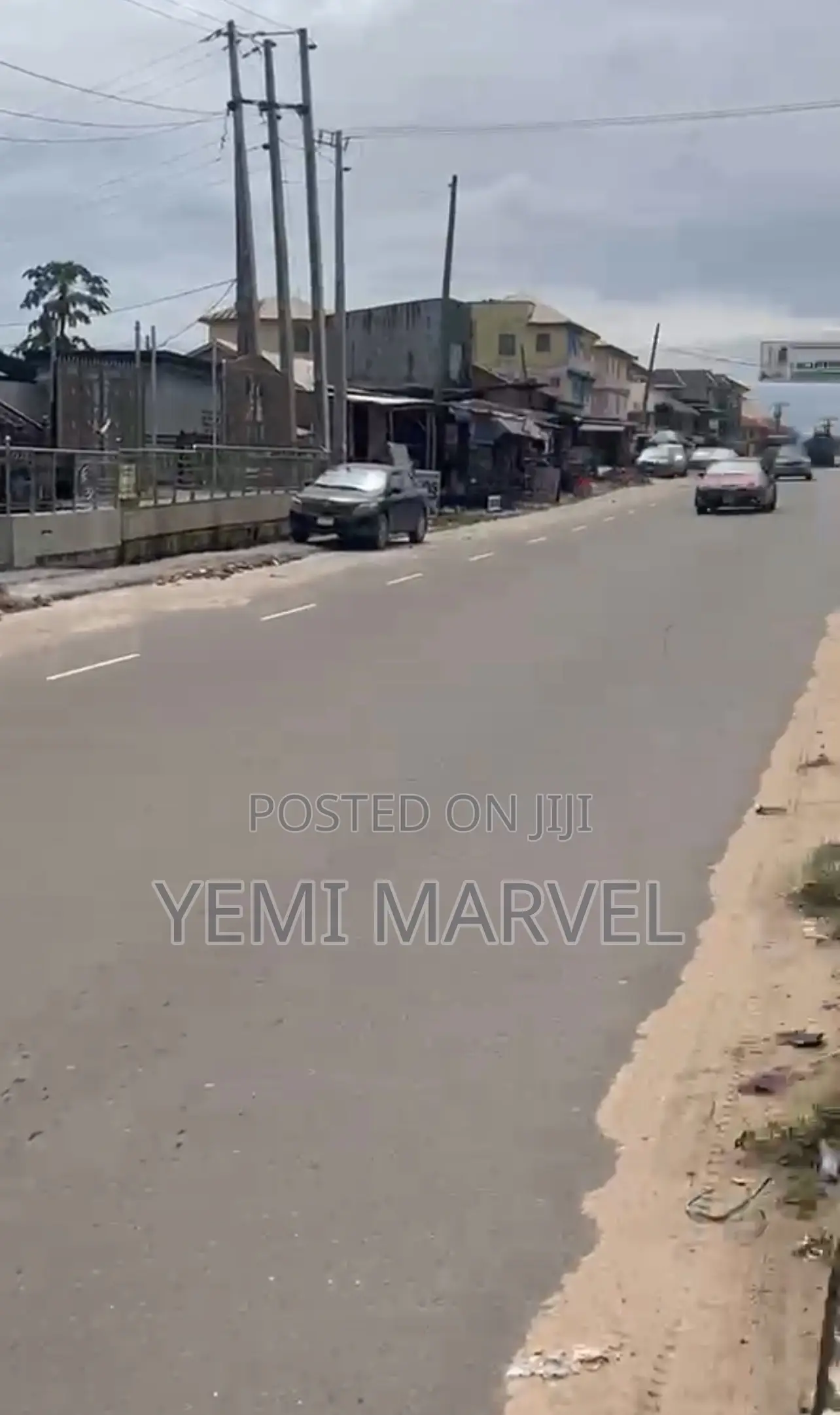 887sqm Commercial Land Facing Main Akala Express Road, New Garage