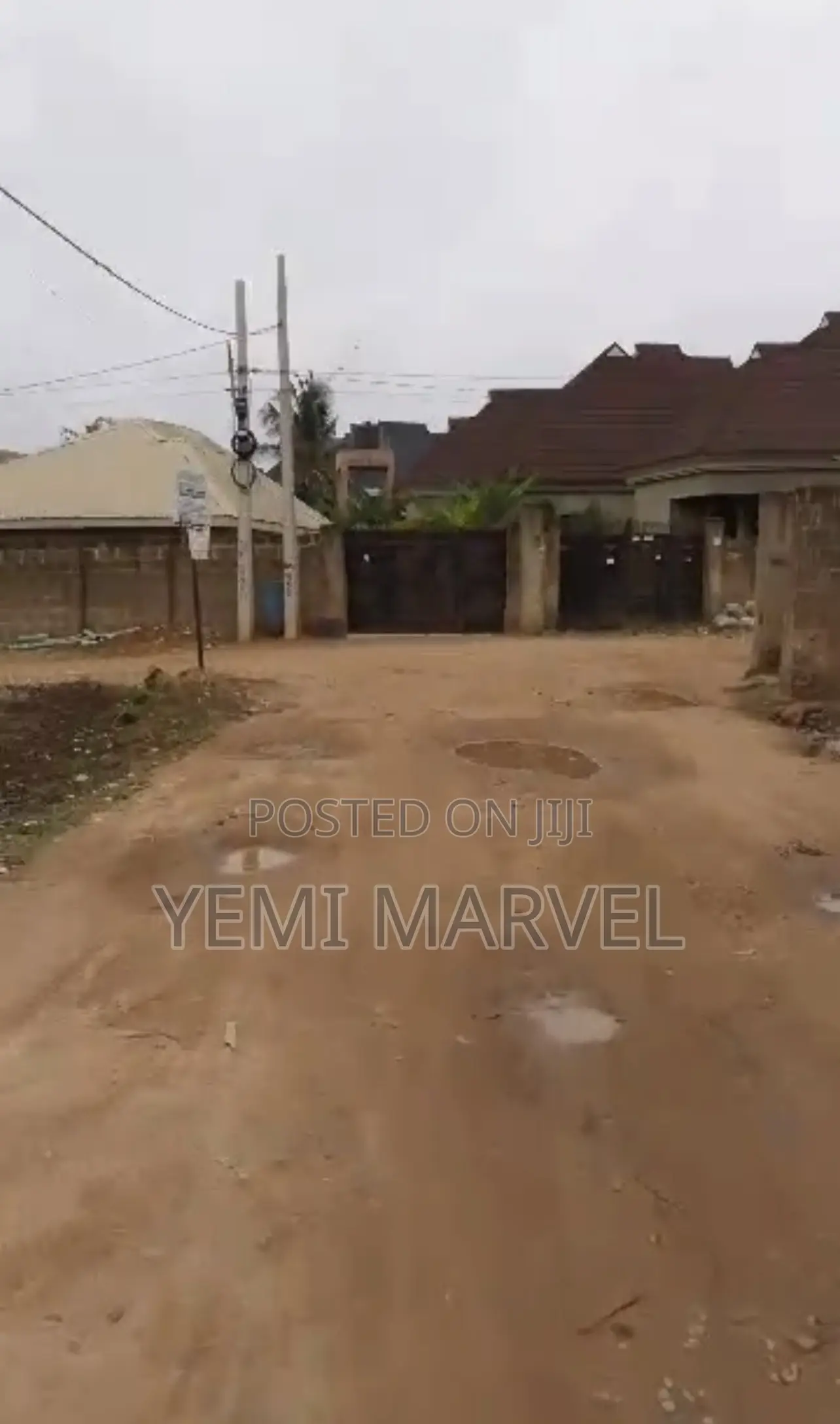 593sqm of Land With 2units of Uncompleted 2bed at the Back of Bolad