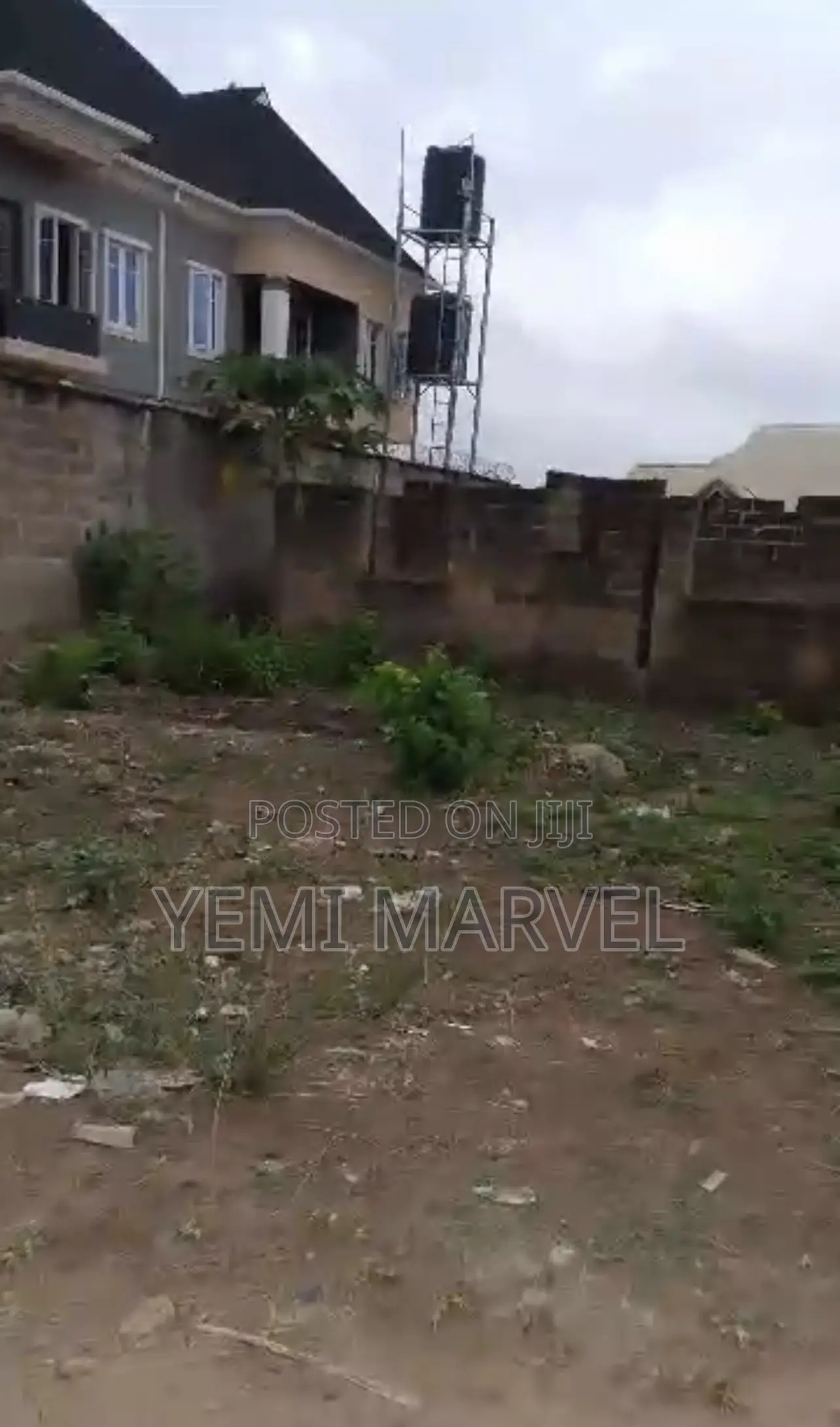 593sqm of Land With 2units of Uncompleted 2bed at the Back of Bolad