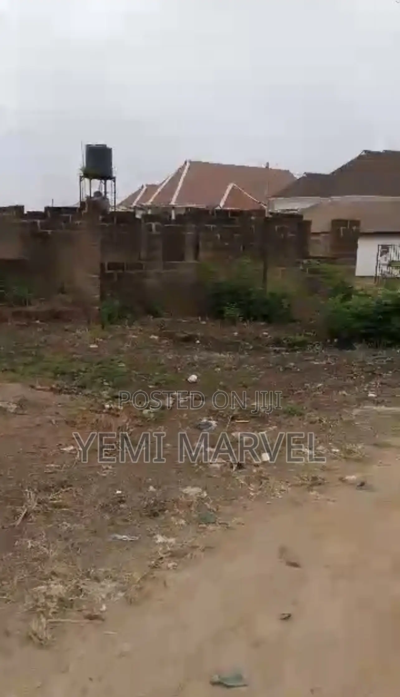 593sqm of Land With 2units of Uncompleted 2bed at the Back of Bolad