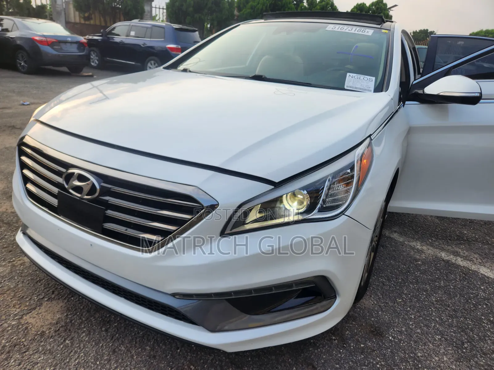 Hyundai Sonata Limited Sedan FWD (2.4L 4cyl 6A) 2016 White