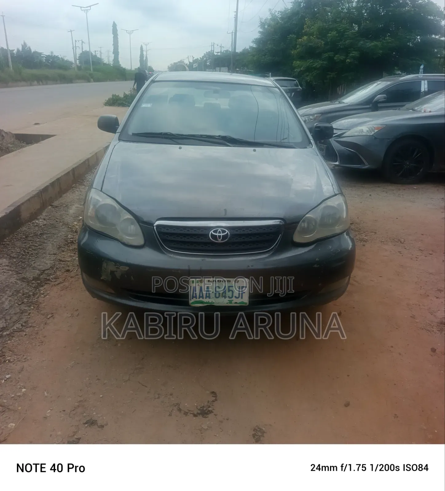 Toyota Corolla 2005 Gray