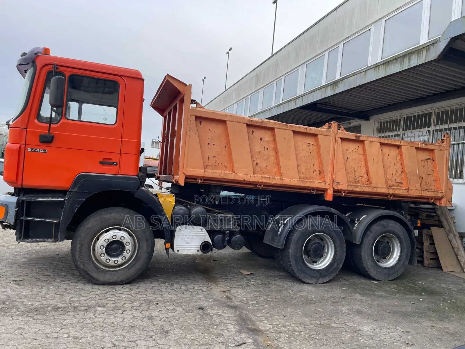 Man Diesel Tipper 10 Tyres Foreign Used