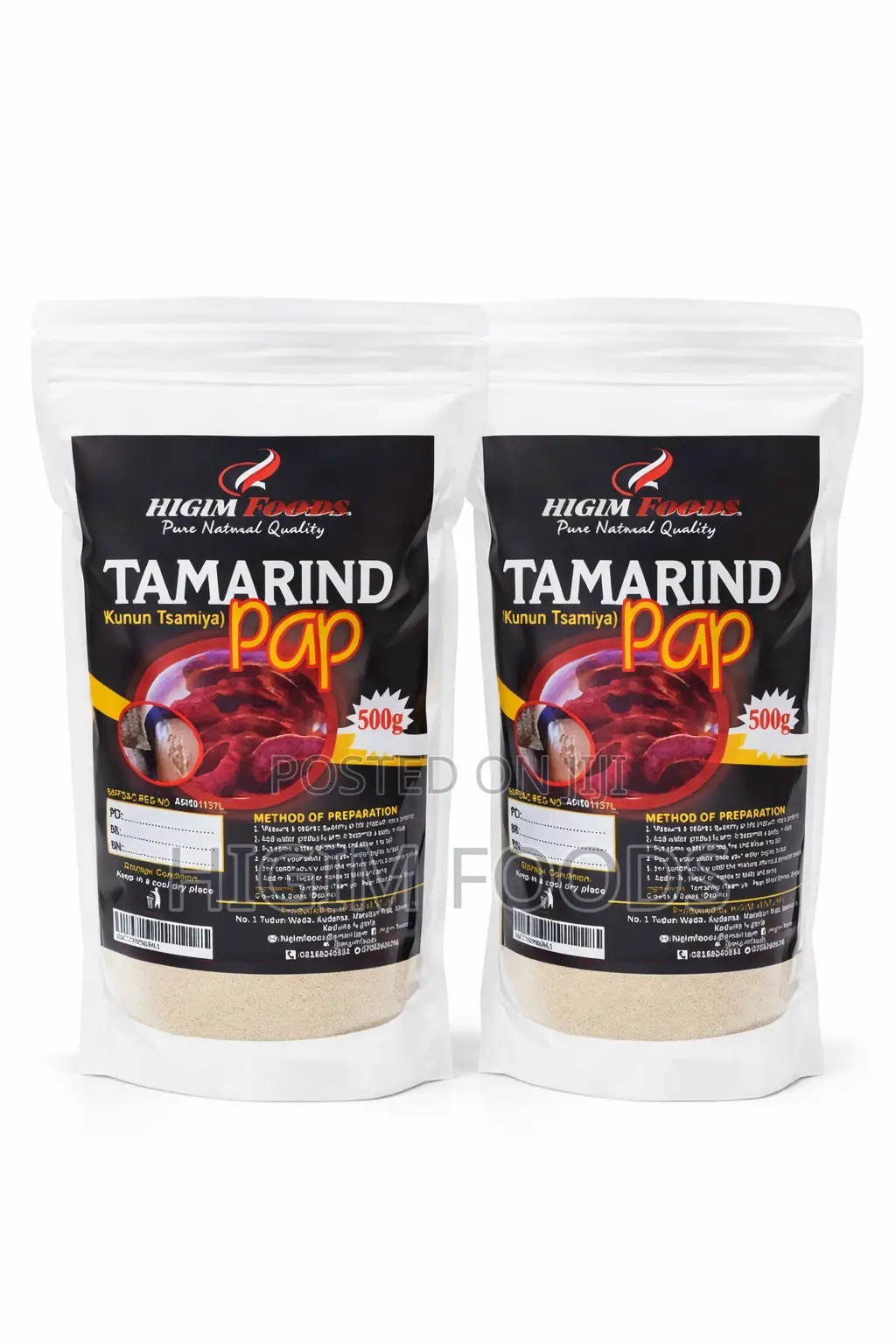 Tamarind Pap/Kunun Tsamiya