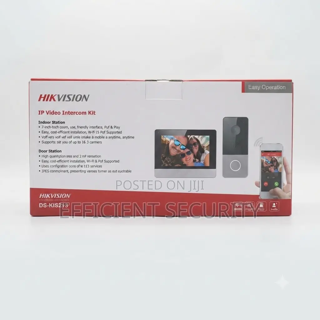 Hikvision 1080P Analog Video Intercom Kit DS-KIS213 (1080P Outdoor)