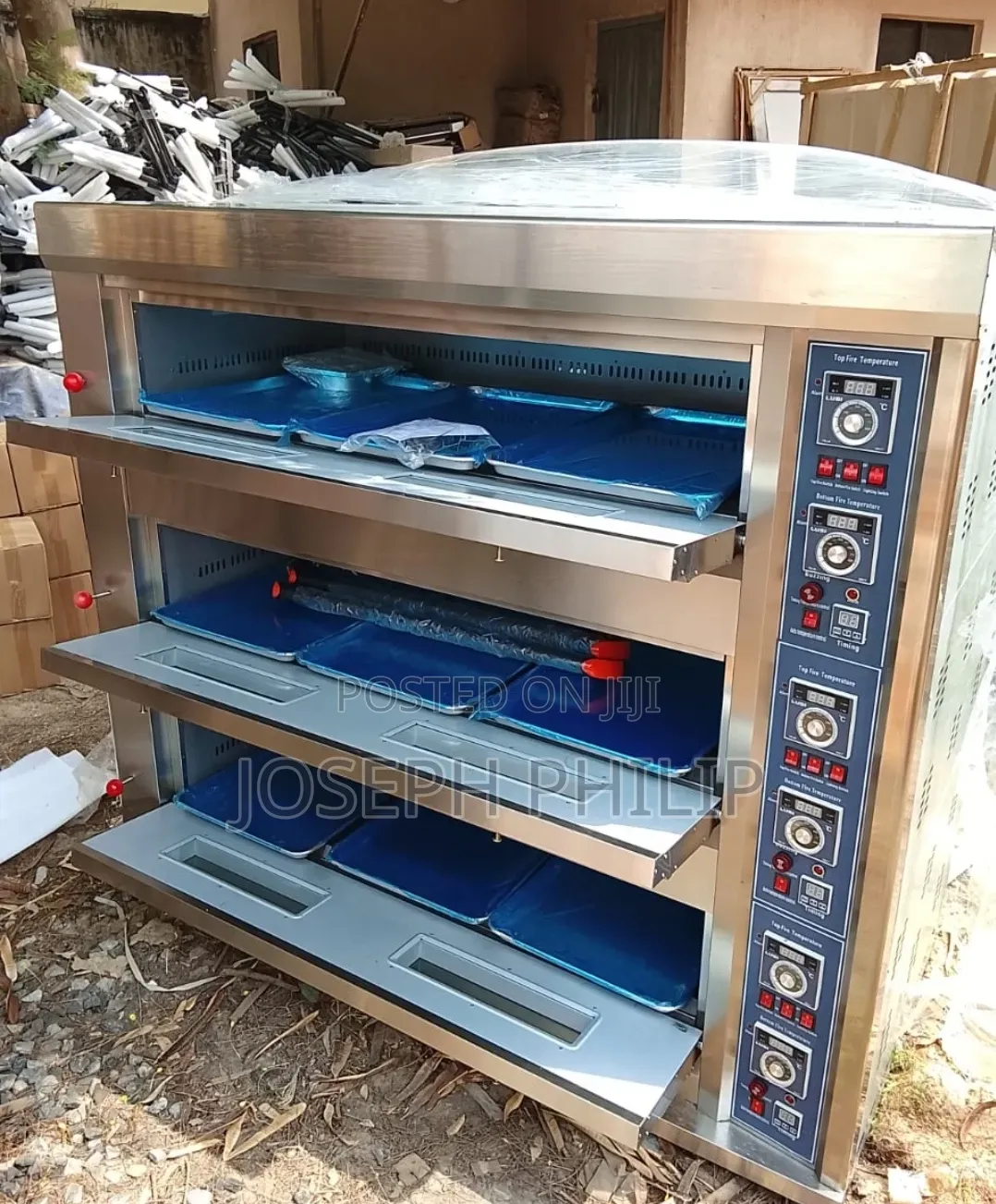 9 Trays Gas Oven
