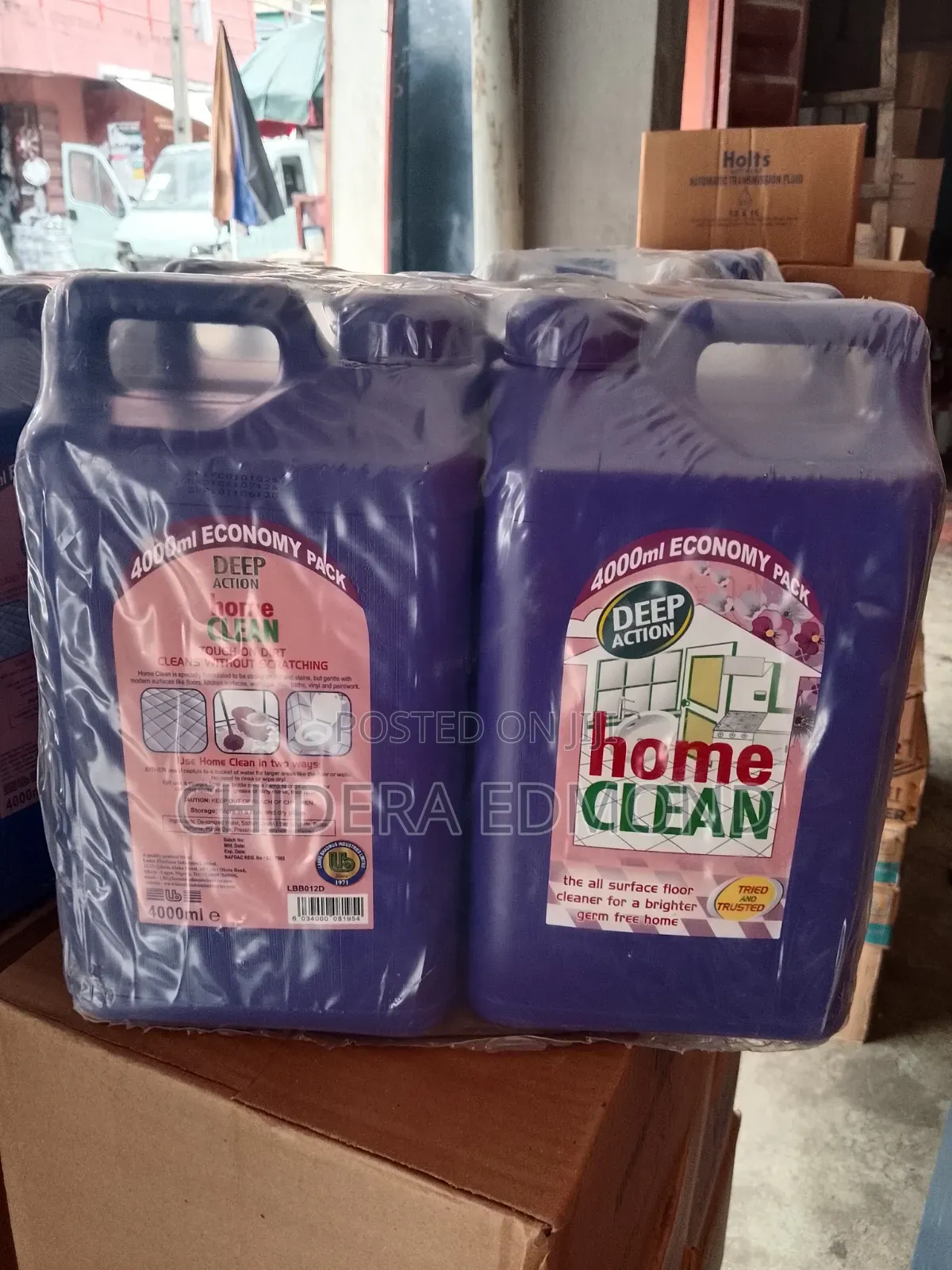 Lb Home Clean Tiles/Floor Cleaner - 4000ml