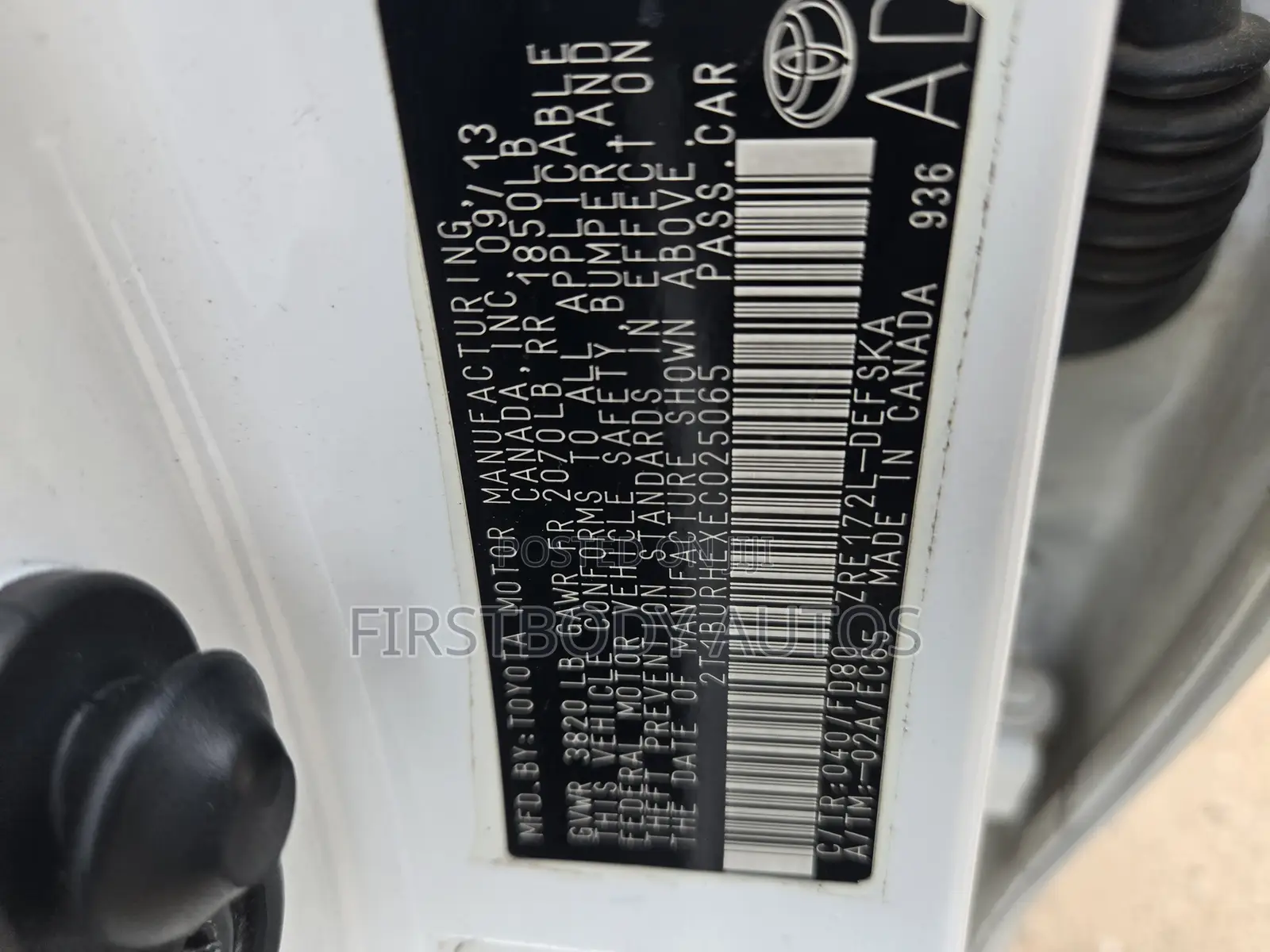 Toyota Corolla 2014 White