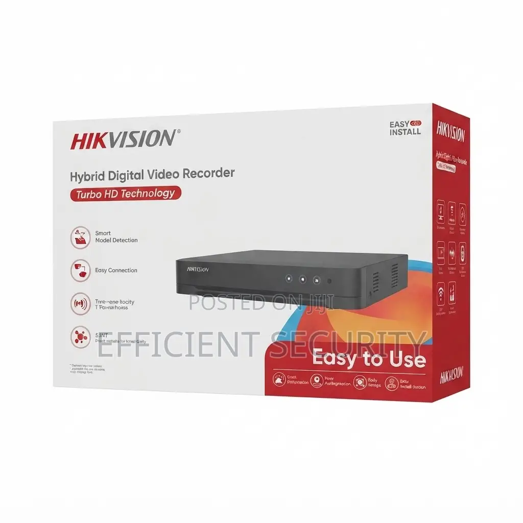 Hikvision 4-Channel Turbo HD DVR With Two-Way Audio – DS-7204HGHI-M1/T