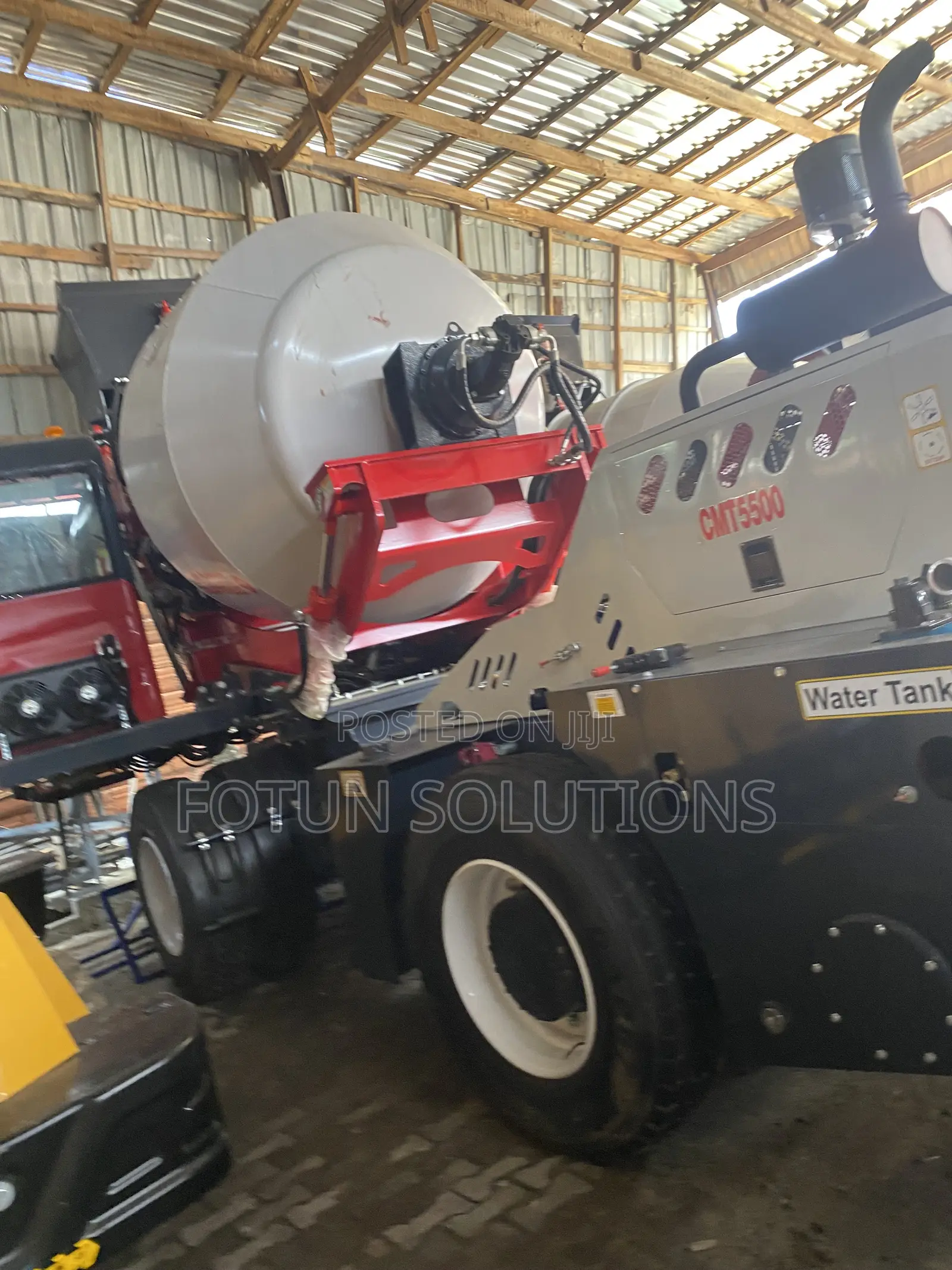 Self Load Concrete Mixer