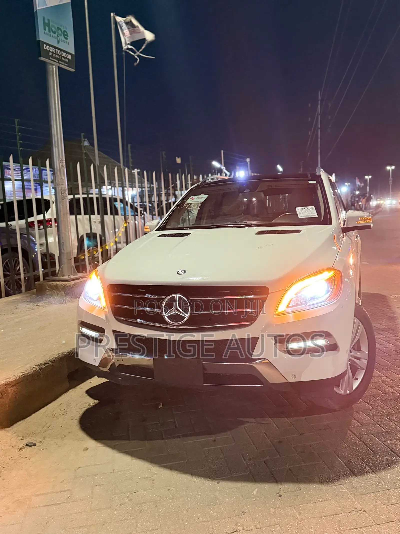 Mercedes-Benz M Class 2014 White