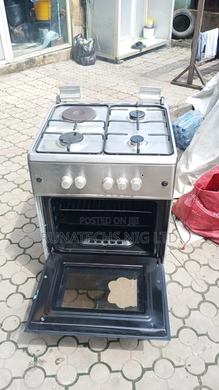 Uk Used Maxi 60x60 Gas Cooker 3 Gas 1 Electric With Oven Grill