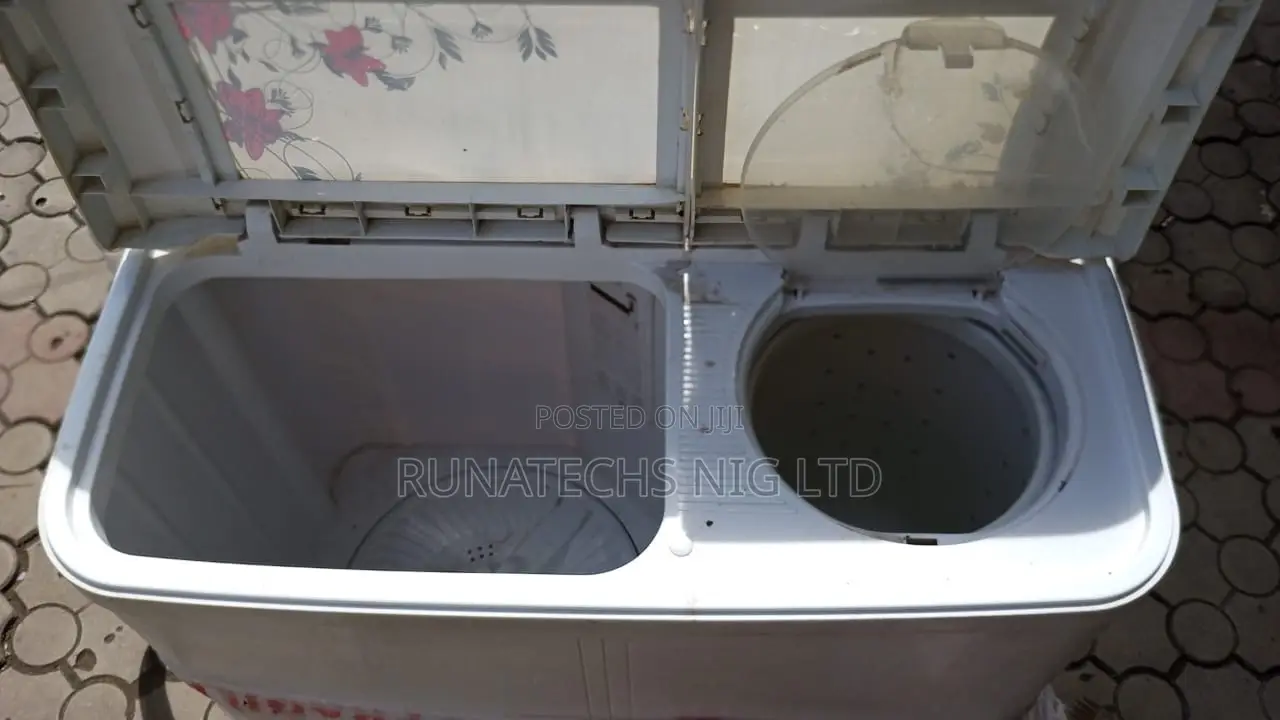 Scanfrost 8KG Manual Wash Spin Washing Machine Clean