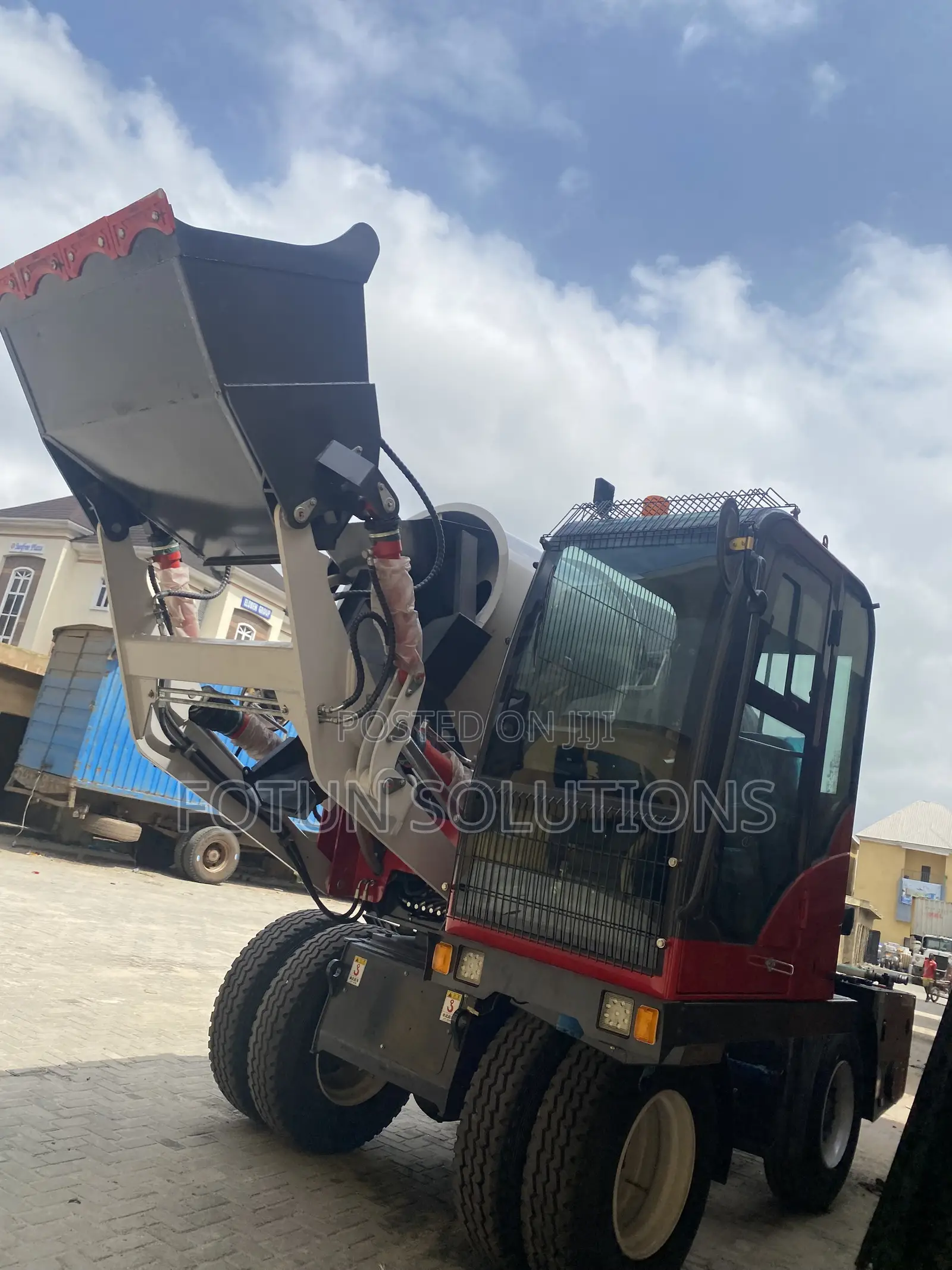 Concrete Mobile Self Loading Mixer 4cubic