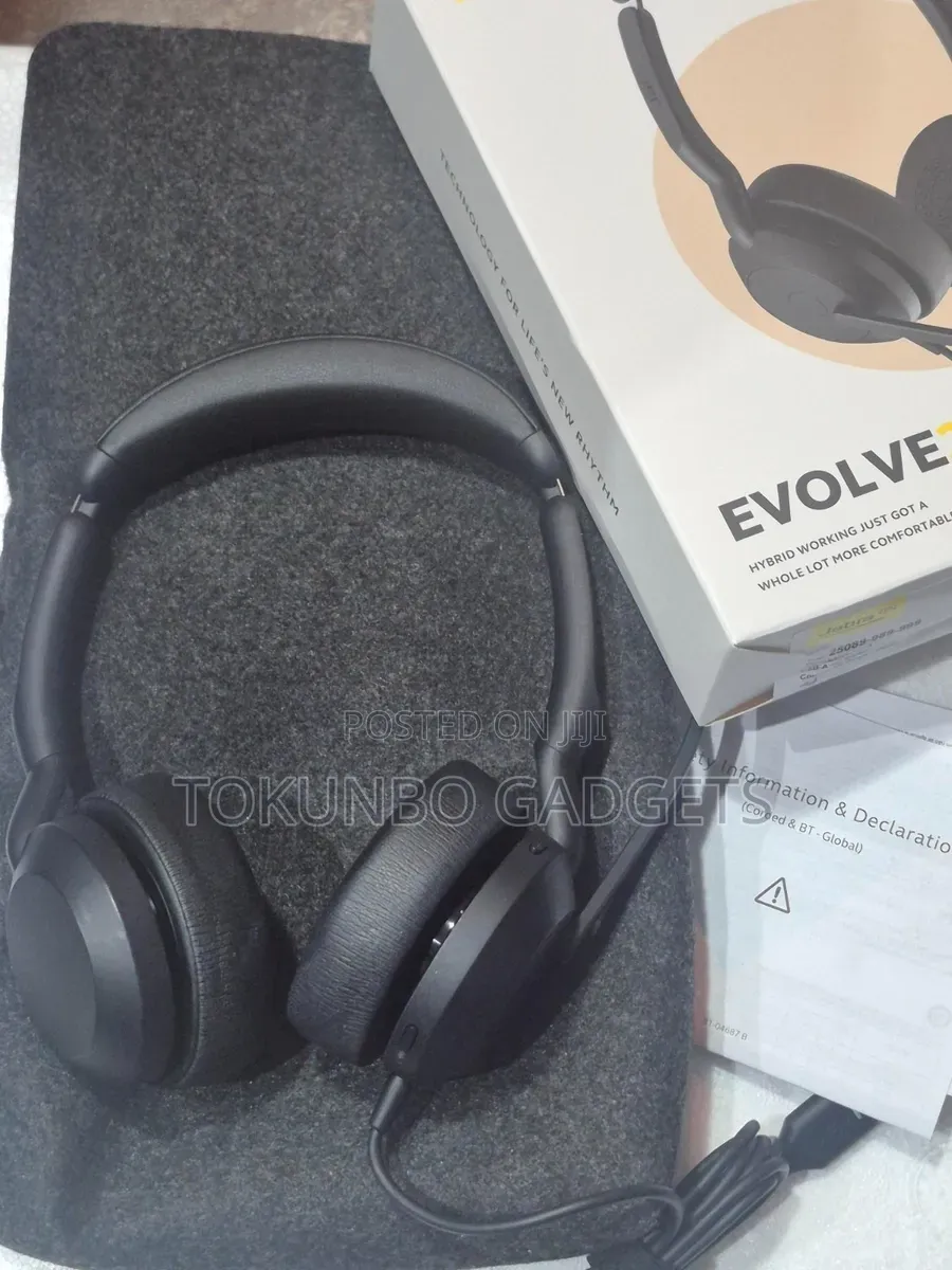Jabra Headset Evolve2 50 - USB-A UC Stereo Noise Cancelling Headset
