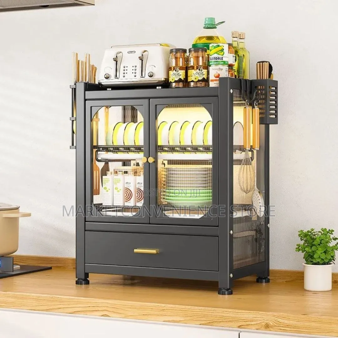 Multi Functional Dual Dish Standing Rack