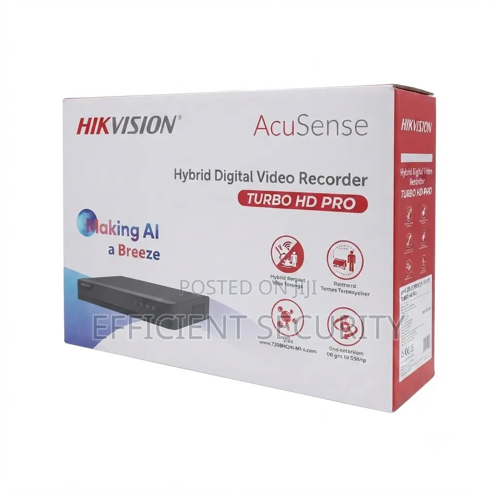 Hikvision 8-Channel AcuSense Turbo HD DVR iDS-7208HQHI-M1/XT