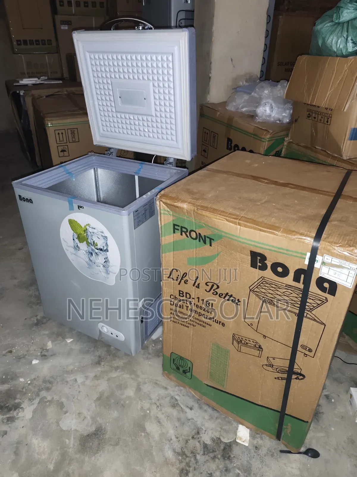 118L Bona Energy-Saving Deep Freezer – Cool More, Spend Less