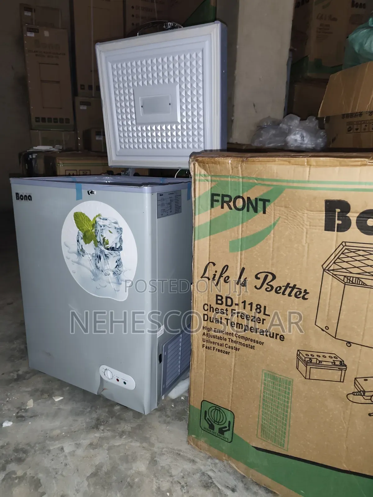 Bona AC/DC Solar Freezer – Smart Cooling Solution