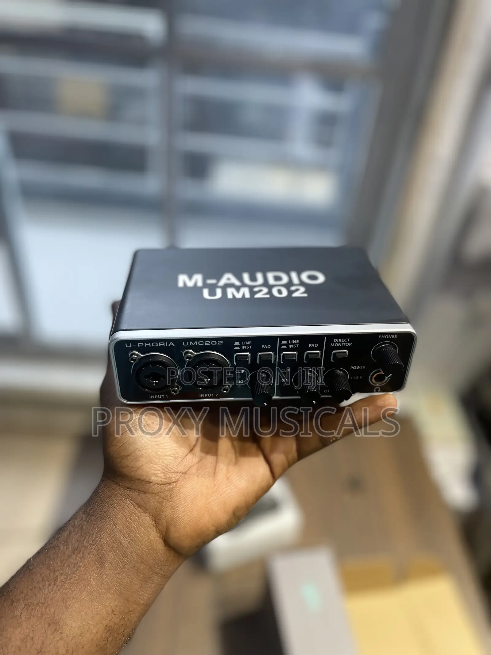 M-Audio UM202 Soundcard Audio Interface