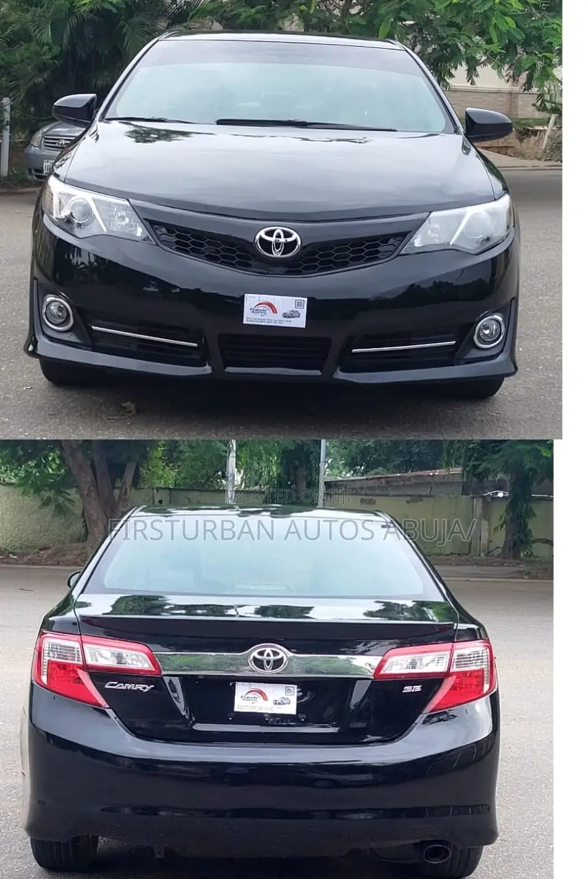 Toyota Camry SE 4dr Sedan (2.5L 4cyl 6A) 2014 Black