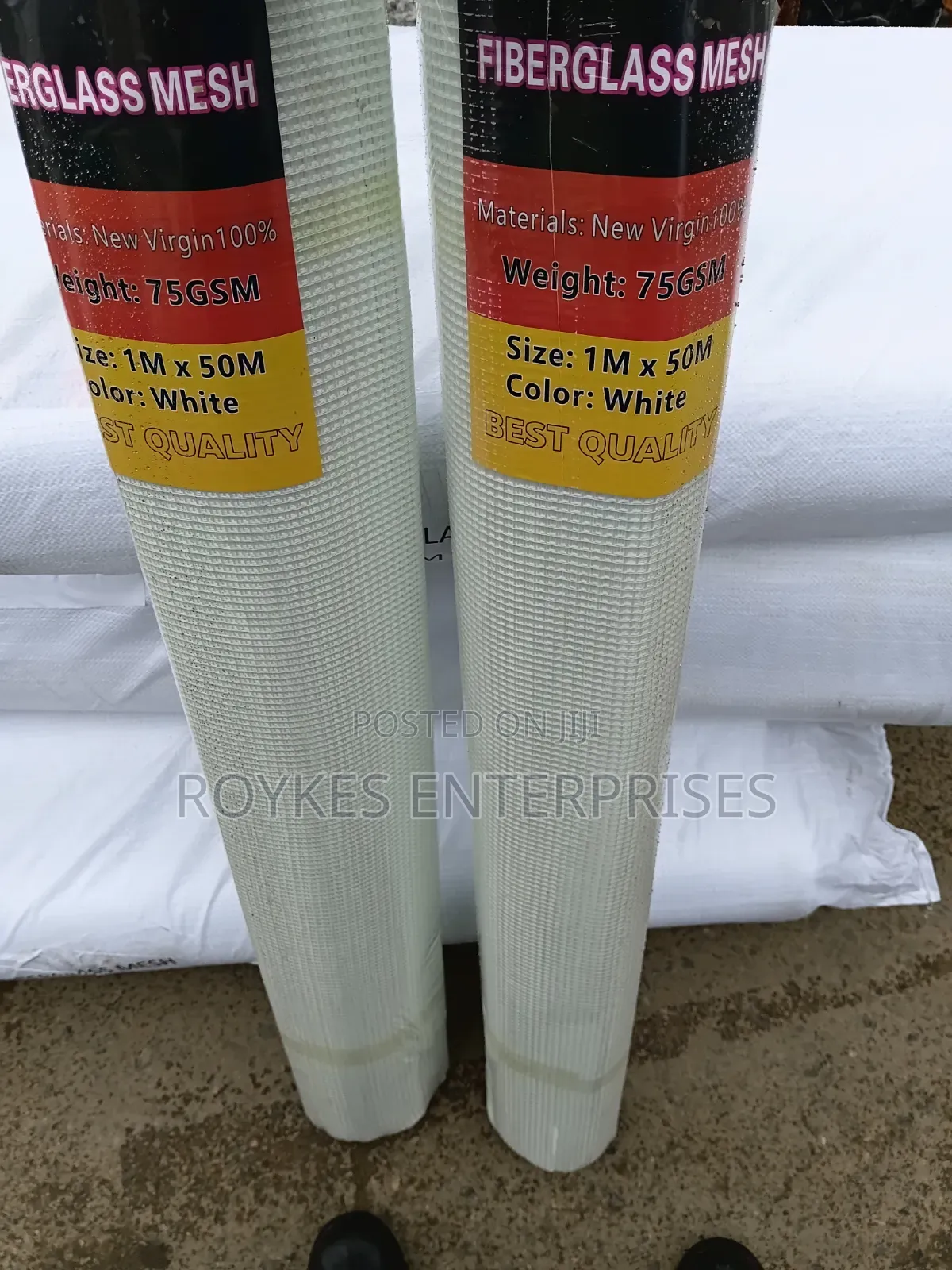Fibre Glass Mesh Wrapping Material