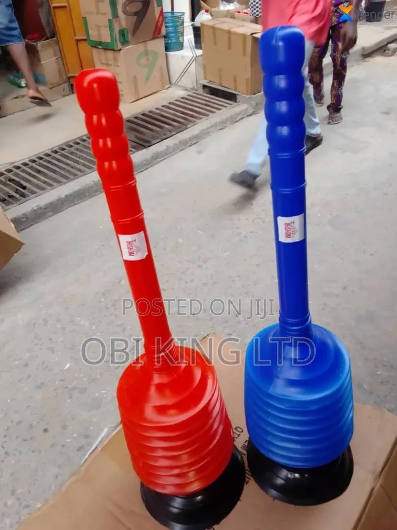 Toilet Plungers (Also Called Drain Plungers).