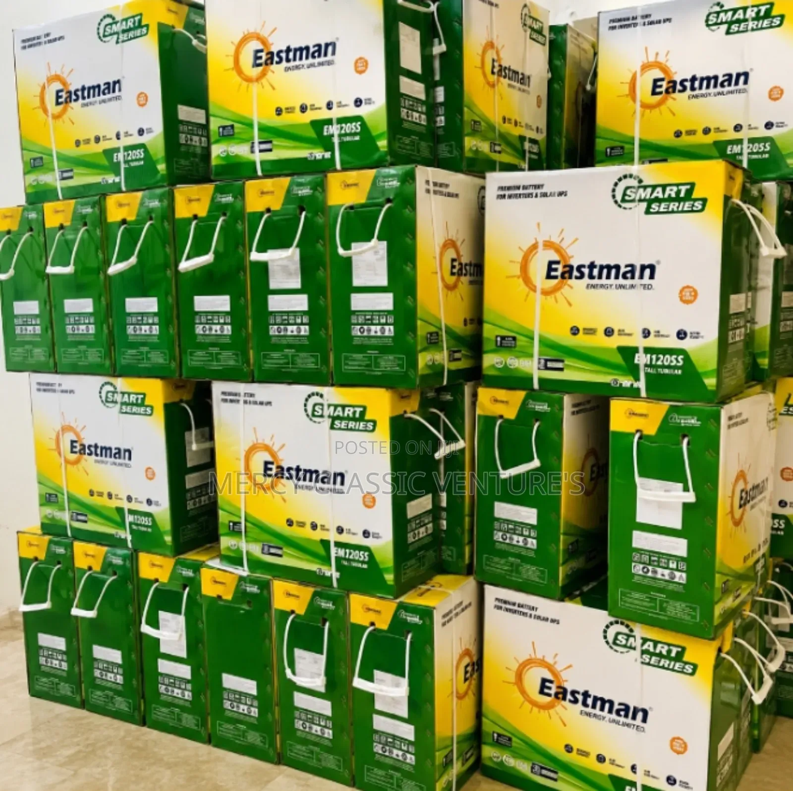 Eastman EM120SS 12V 200Ah Tall Tubular Solar Battery